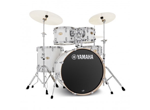 Yamaha  Stage Custom Birch Pure White com Hardware sem Pratos 22''